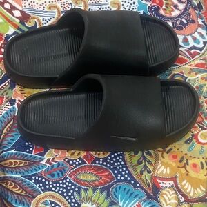 Nike Black Slide Sandals